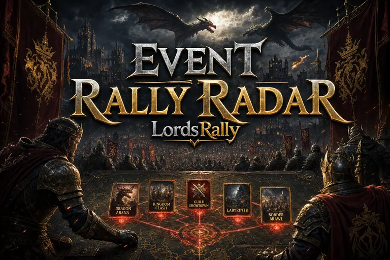 Lords Mobile LM Events Takibi: Guild Fest ve KvK Öncesi Resmi Etkinlik Kartlarını Kaçırma