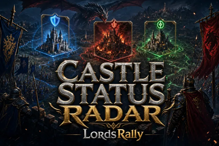 Lords Mobile !ikonlar Rehberi: Kale Kartındaki Kalkan, Alev ve Aktiflik Sembolleri Ne Anlama Gelir?