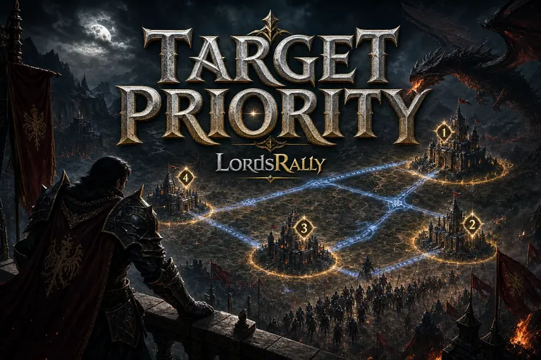 Lords Mobile’da !takip 4 Hedef Limitini En Verimli Kullanma: Öncelik Sıralama Taktikleri